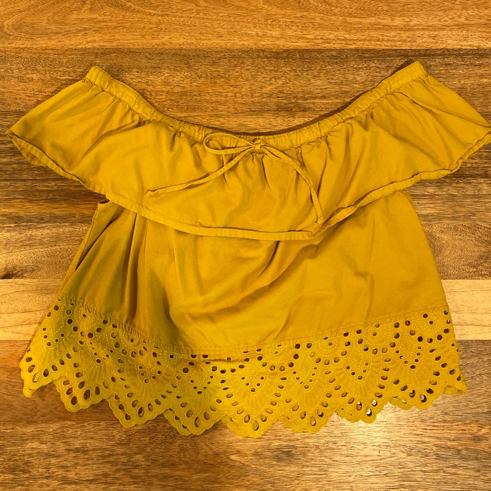 Madewell off the shoulder top